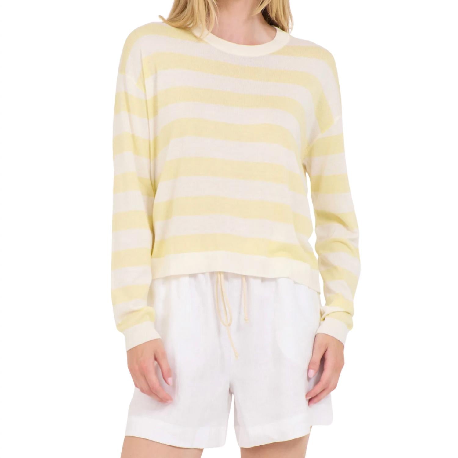 One Grey Day - Sloane Cotton Boxy Pullover