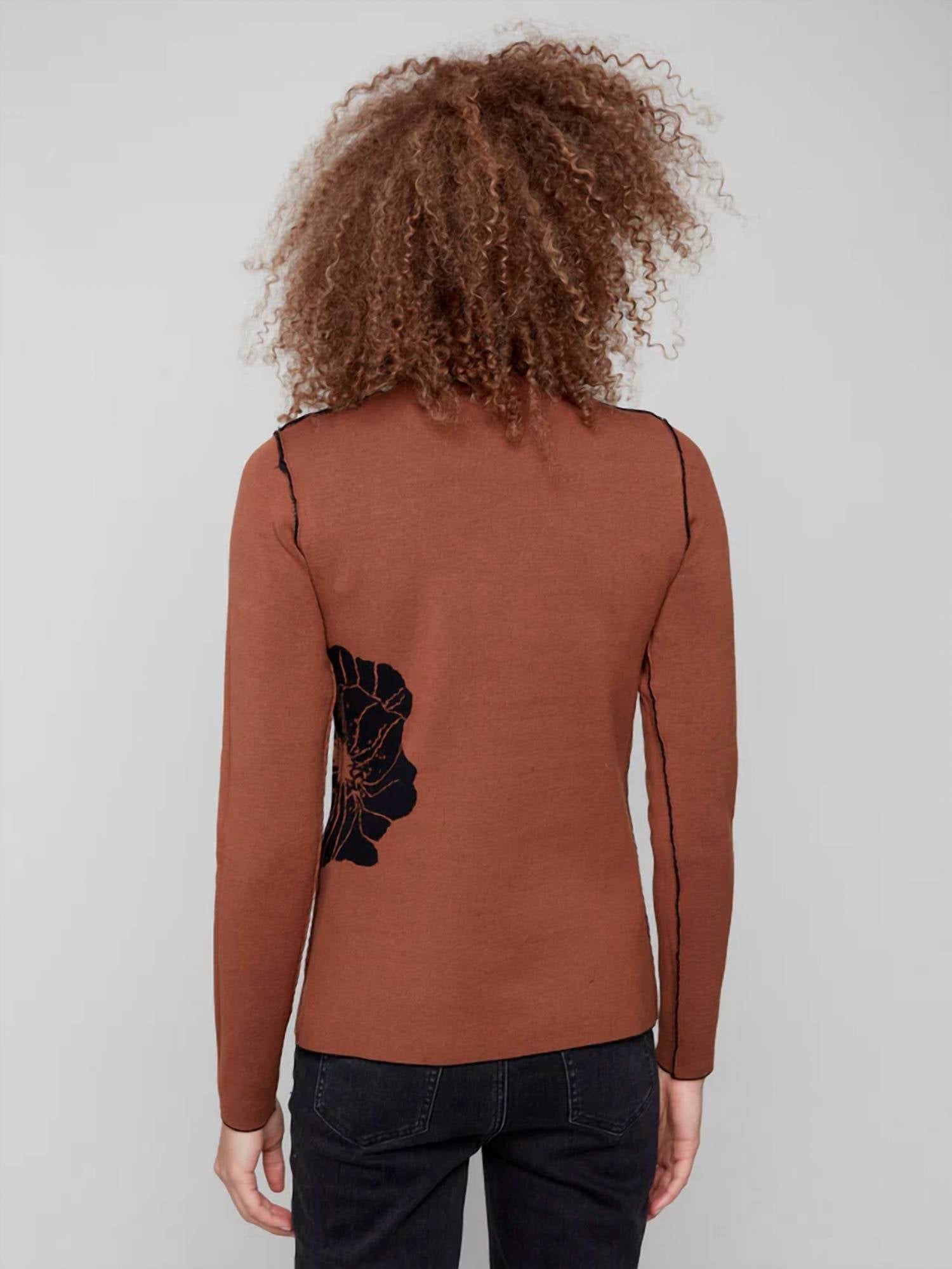 Charlie B - Gutsy Knit Reversible Mock Neck Sweater