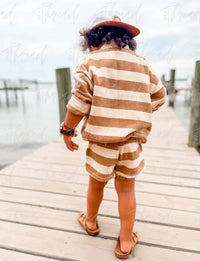 Ridge Road - Ridge Two-piece Striped Set