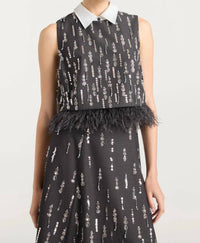 Cinq A Sept - Selene Button Closure Top