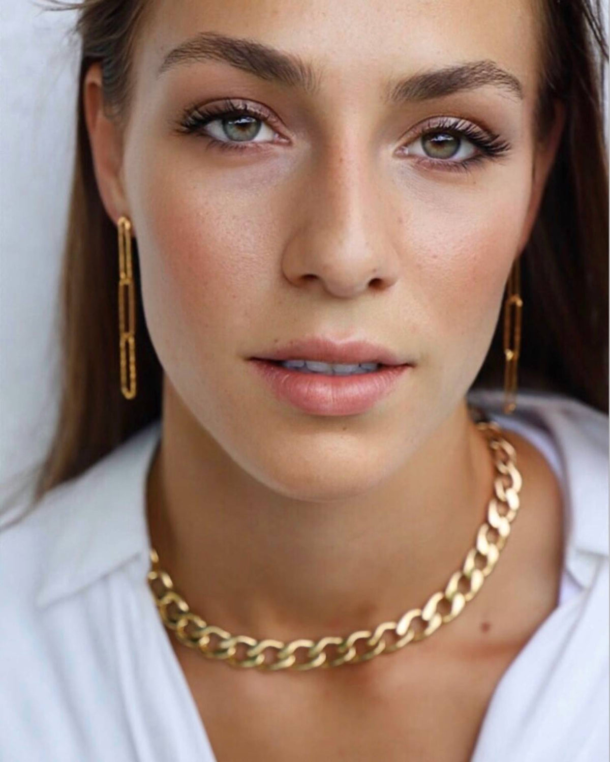 Katie Waltman - Statement Cable Chain Necklace
