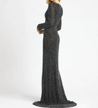 Mac Duggal - Long Sleeve Formal Evening Gown