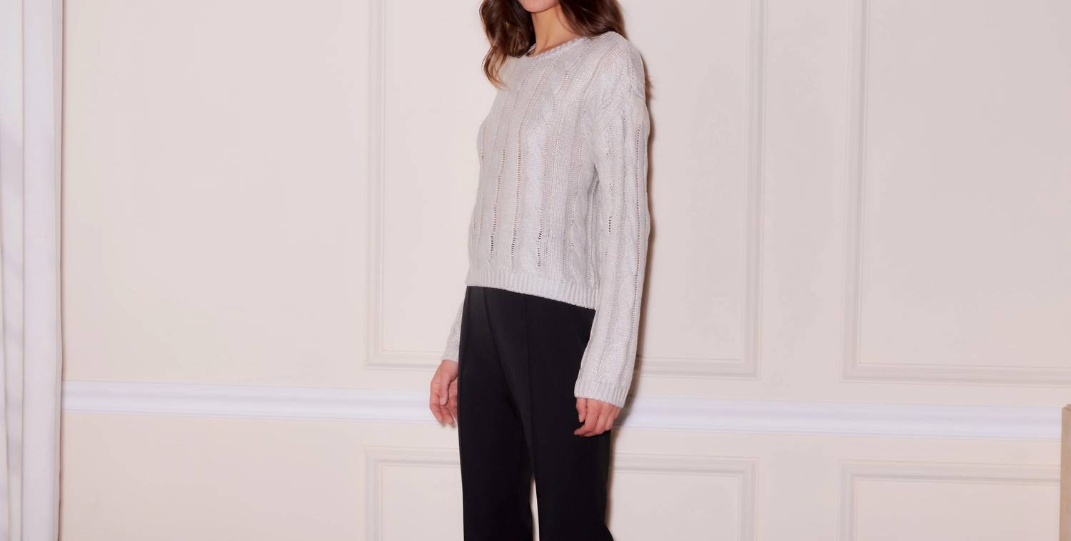 Fifteen Twenty - LEVIE METALLIC SWEATER