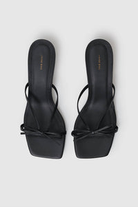 ANINE BING Women's Jackie Heel in black - women's sandal - alternate view