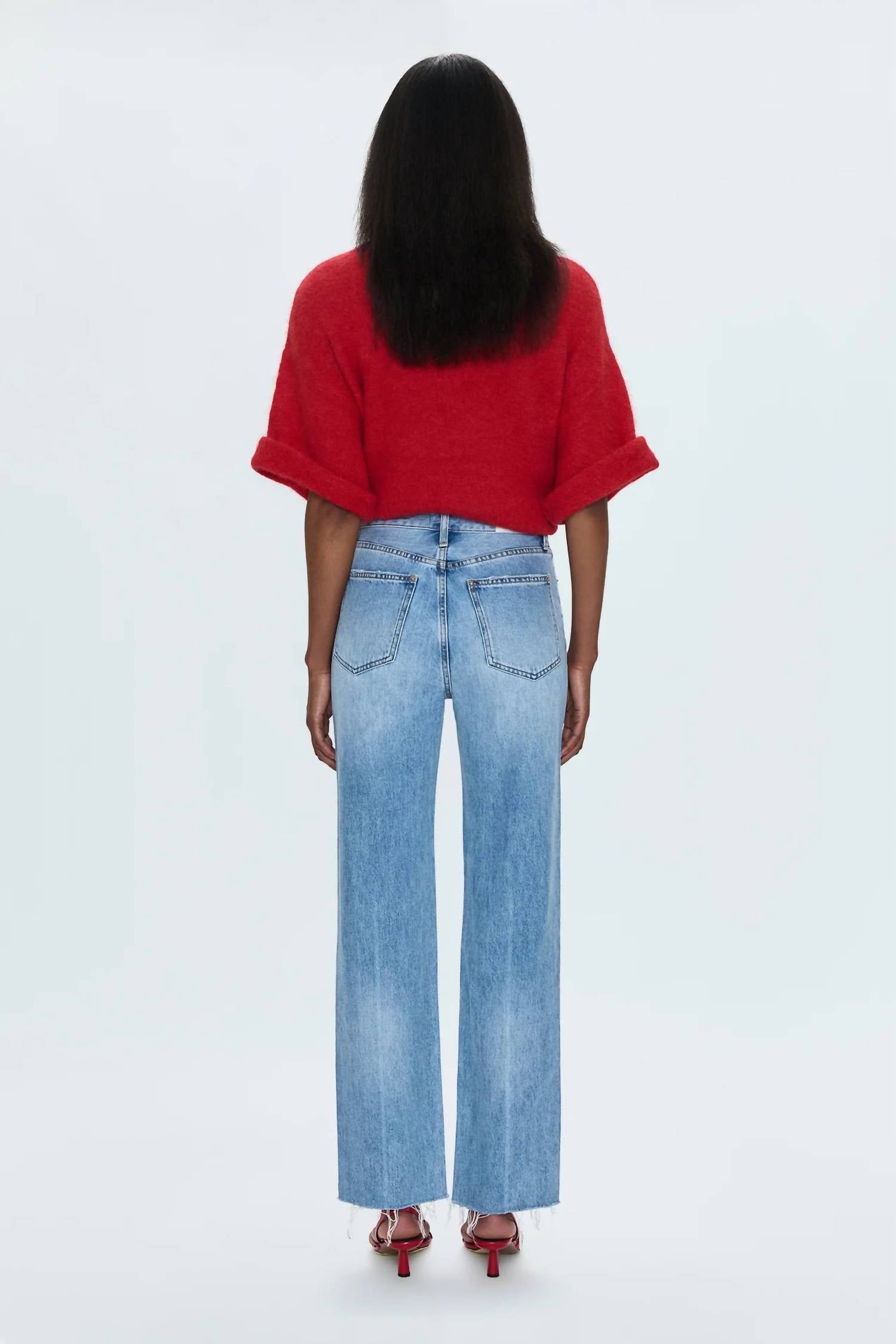 Pistola - Cassie Super High Rise Straight Jean