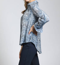 Apny - Tranquil Mixed Color Blouse