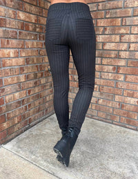Isle By Melis Kozan - Stripe Pull-on Ponte Pants