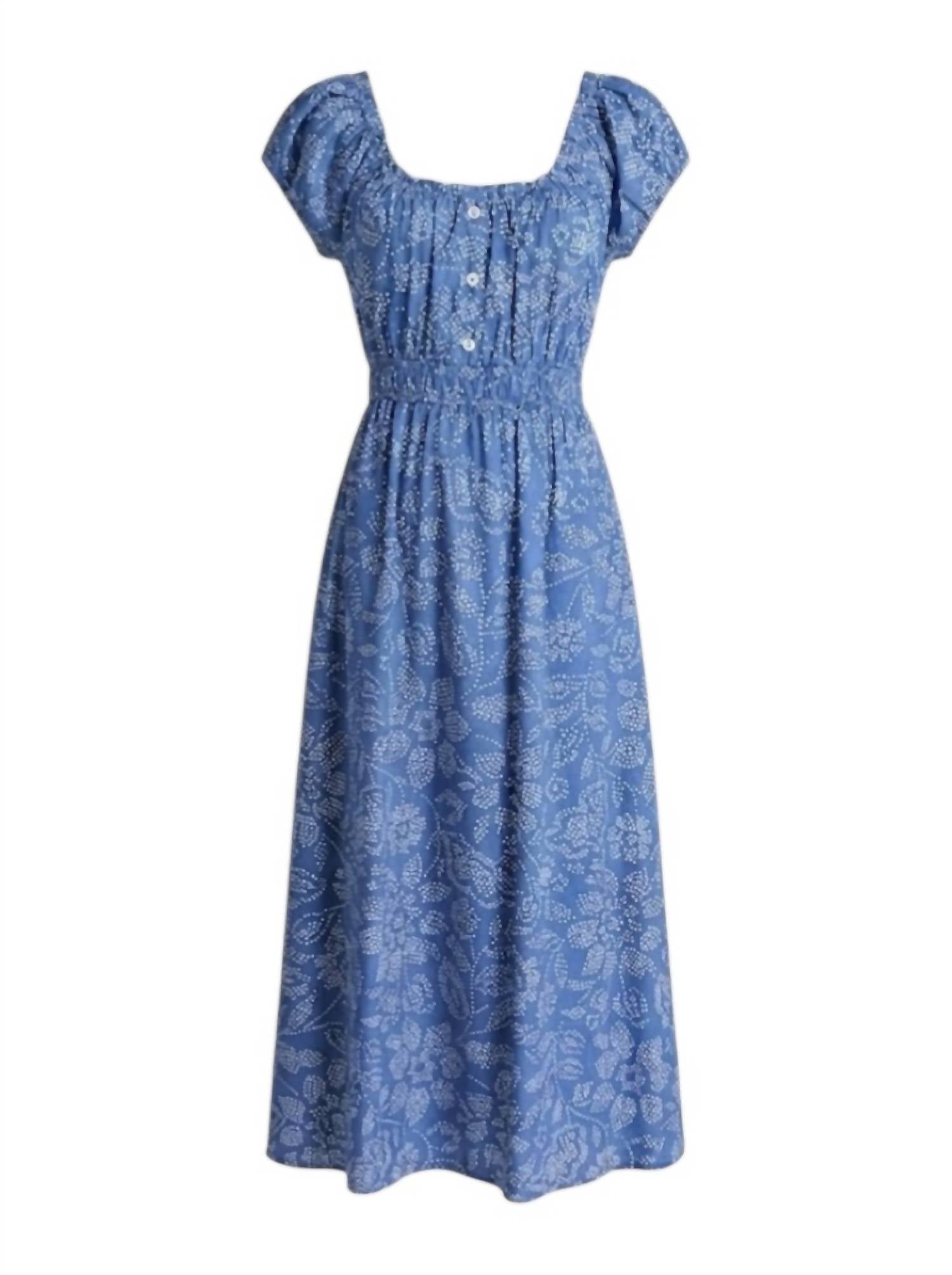 Sadie & Sage Women's Keepsake Midi Dress in blue - women's dress