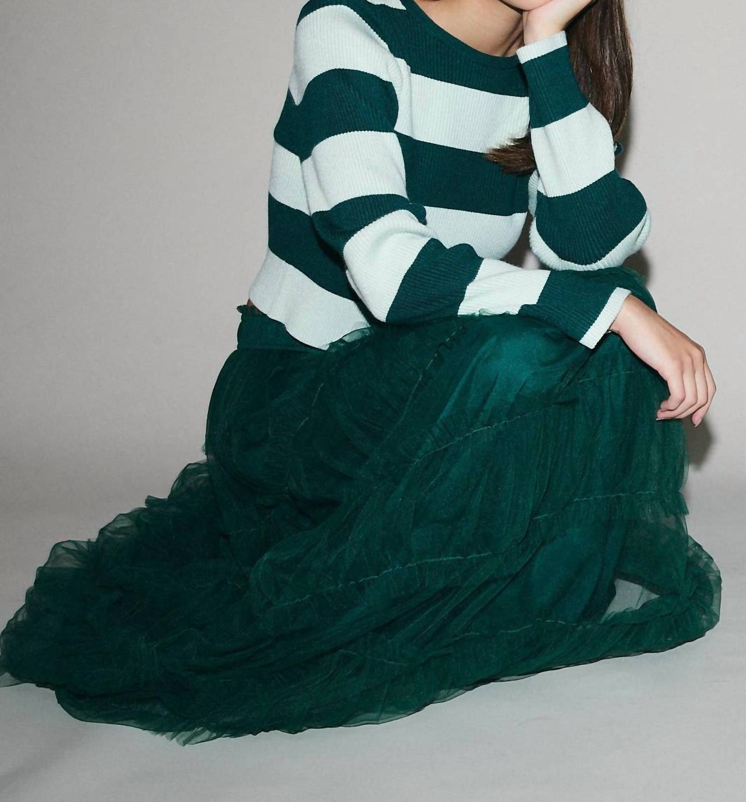Sunday Edition - Holly Tiered Midi Skirt