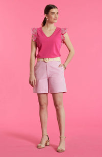 Tyler Boe - Bev Seersucker Bermuda Short