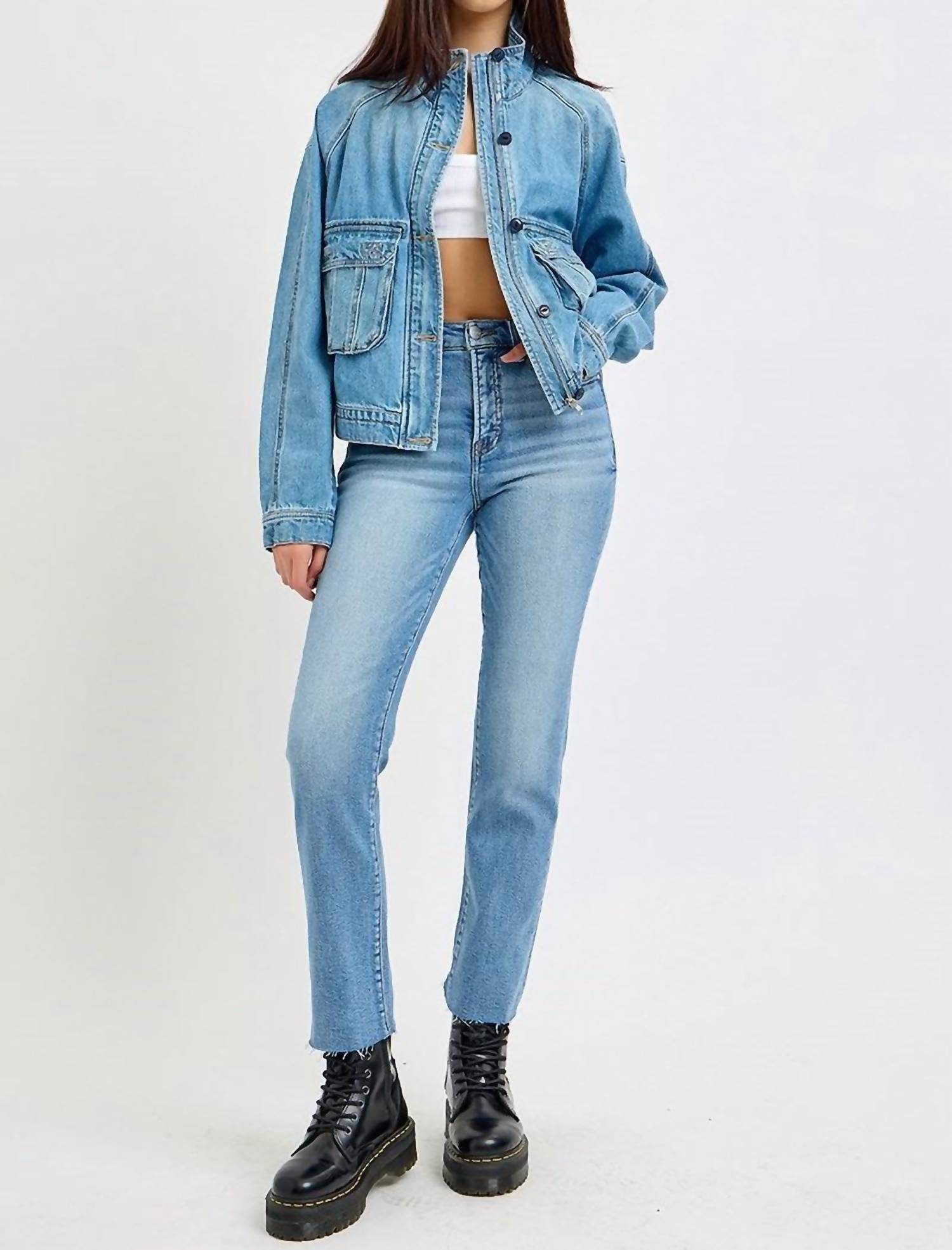 Risen - Sasha Pocket Denim Jacket