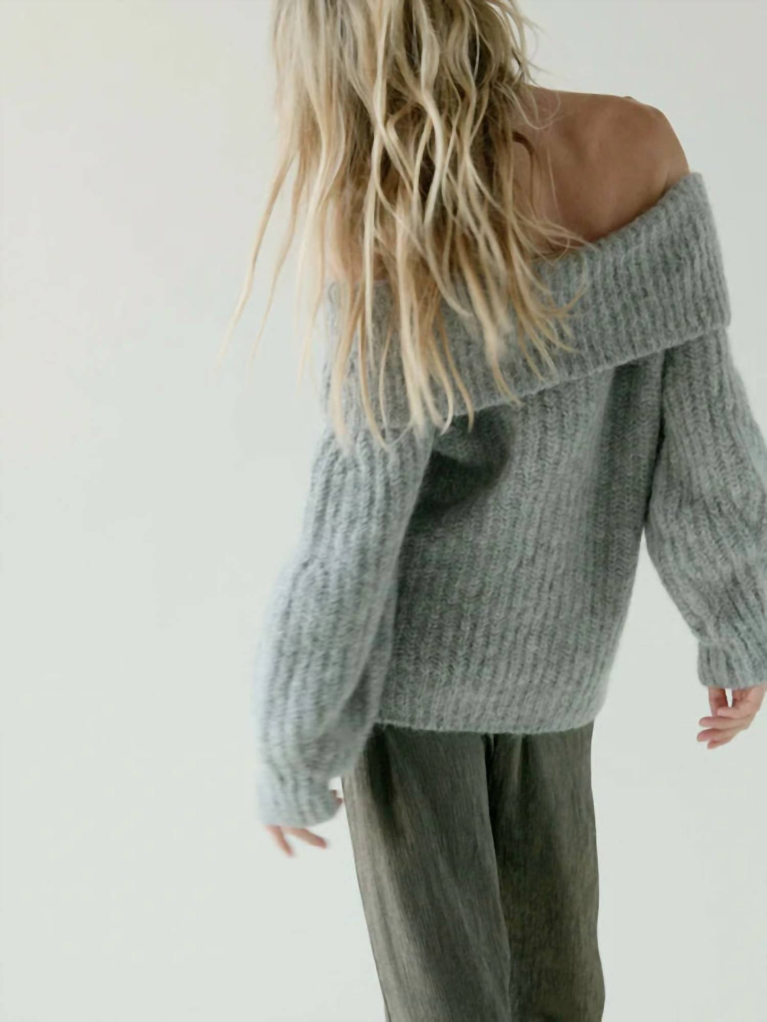 Nation Ltd - Serena Off-shoulder Sweater