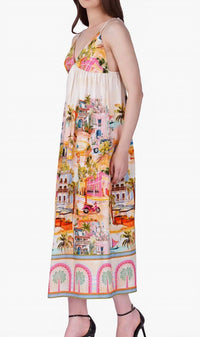 America & Beyond - Women's Summer Escape Maxi Dress