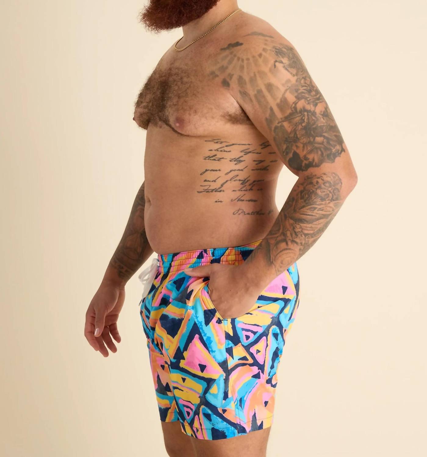 Chubbies - Exploding Nachos 5.5" Classic Swim Trunks