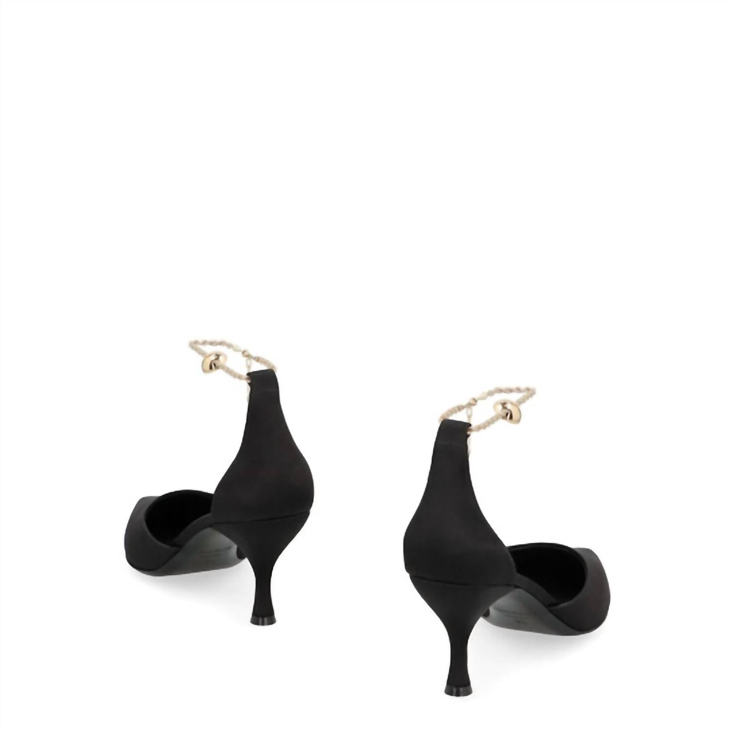 Salvatore Ferragamo - Women's Dana Ankle Chain Pumps