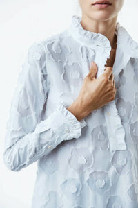 Danielle Fichera - Margot Floral Embroidered Blouse