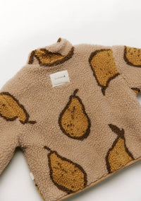 Claude & Co - Boy's Drew Almond Pear Borg Jacket