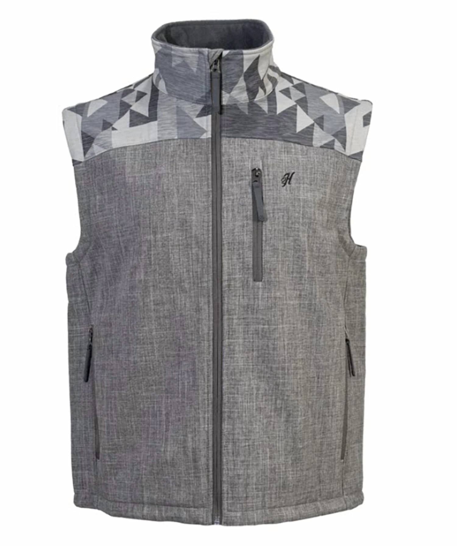 Hooey - Men's Colorblock Softshell Aztec Vest
