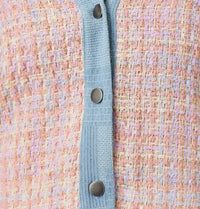Mystree - Mixed Feelings Denim & Tweed Jacket