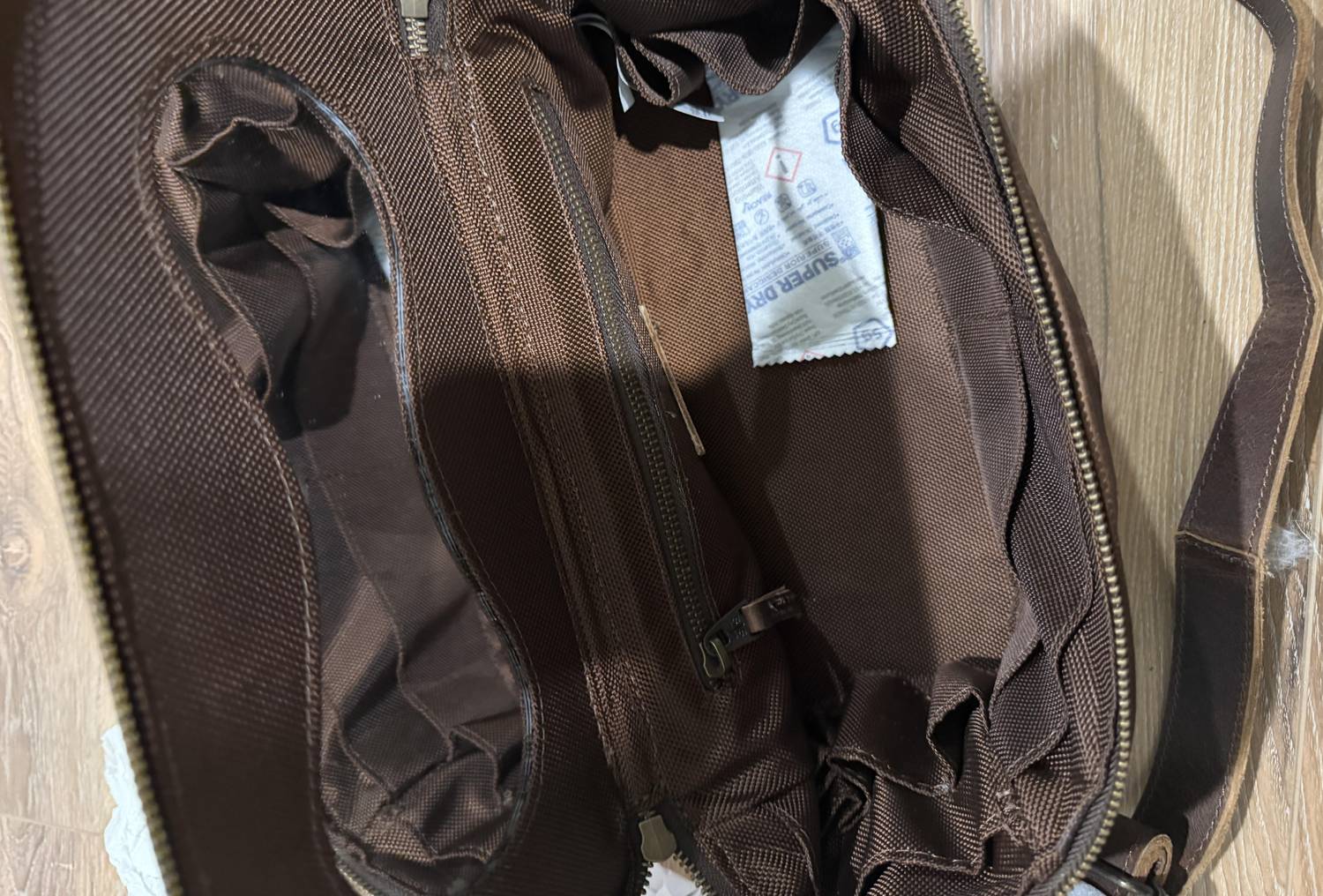 STS Ranchwear CHAYNEE MADDI MAKEUP CARRY ALL in cowhide patchwork - women's bag - detail view