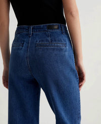 Ag Jeans - Daneel High-rise Wide Leg Crop Jeans