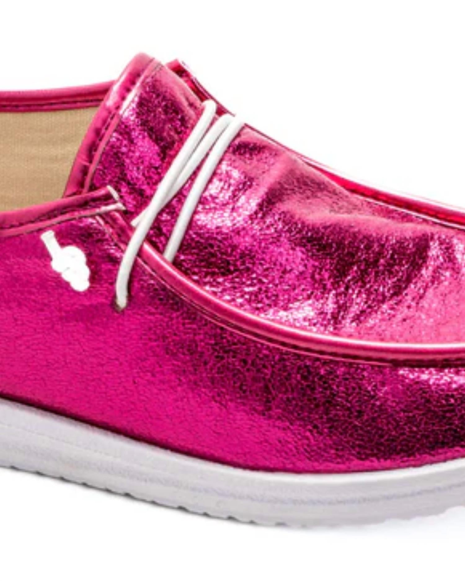 Corkys Footwear - Women'a Kayak Crinkle Metallic Shoes
