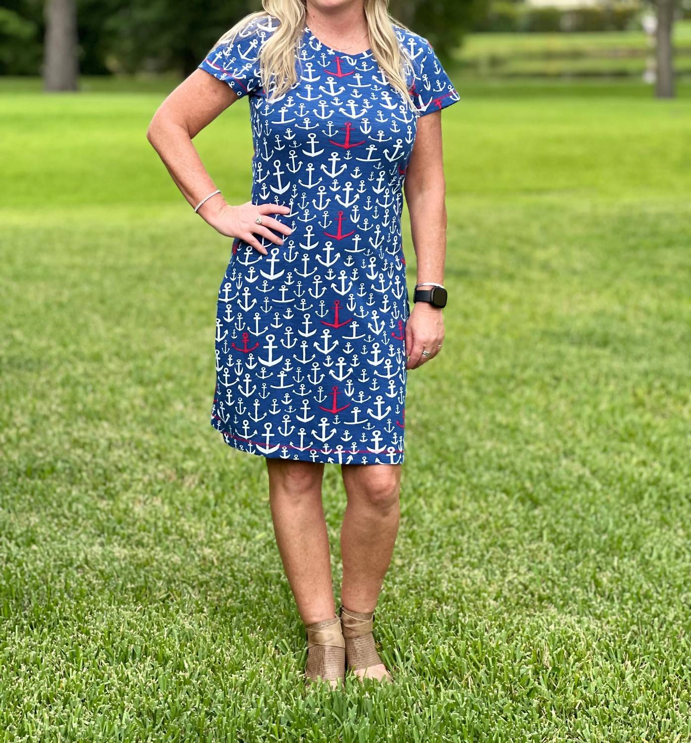 Hatley - Crew Neck T-shirt Mini Dress