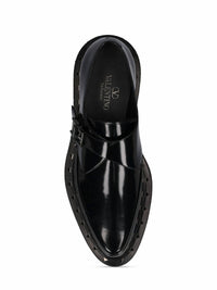 Valentino Garavani - Men's Single Monk Patent Leather Platform Loafers