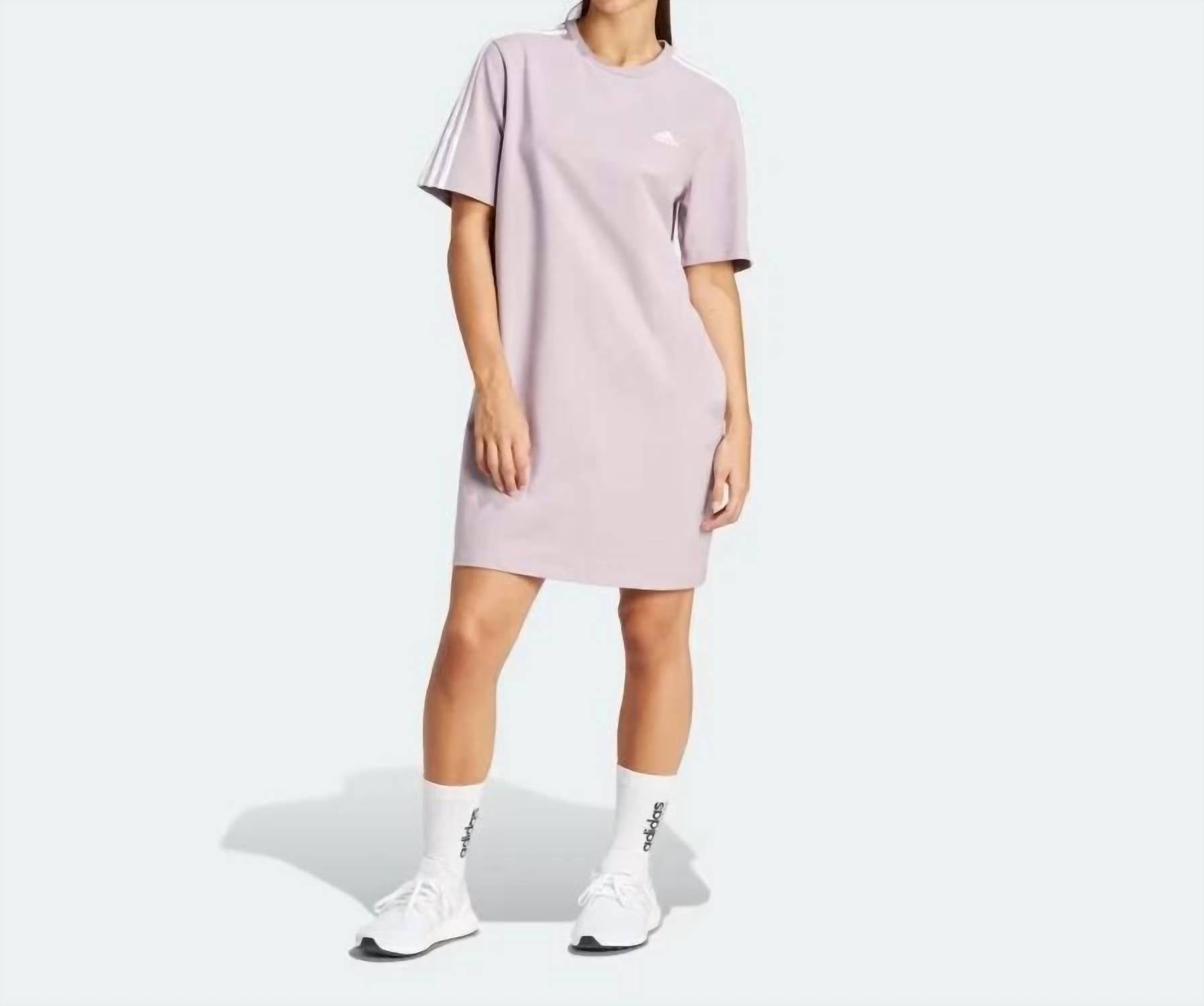 Adidas - Women's 3 Stripes Bf T Shirt Dress