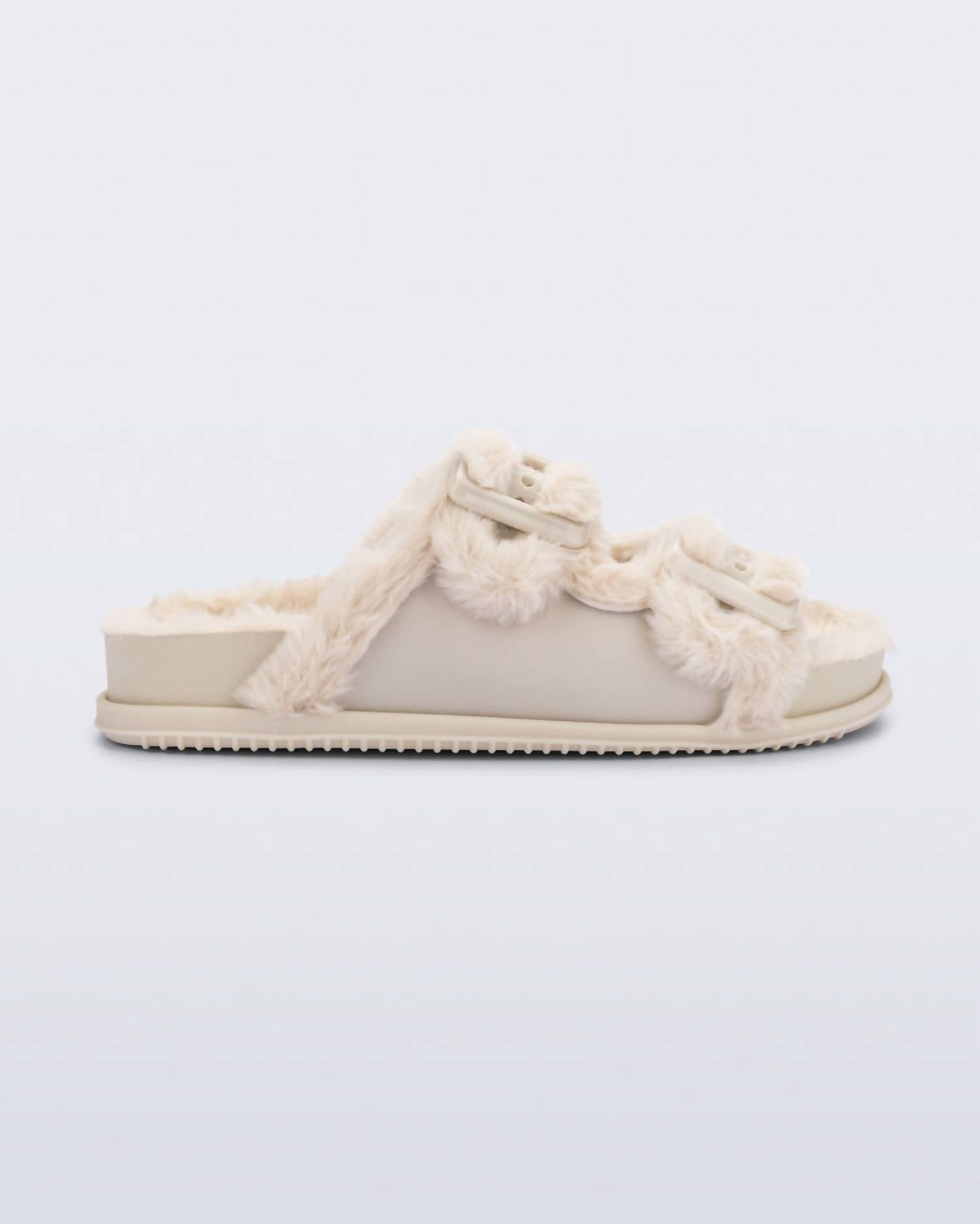 melissa Women's Cozy Slides in warm beige - women's sandal