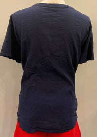 Mododoc - Women's Short Sleeve Pleated Shoulder Tee