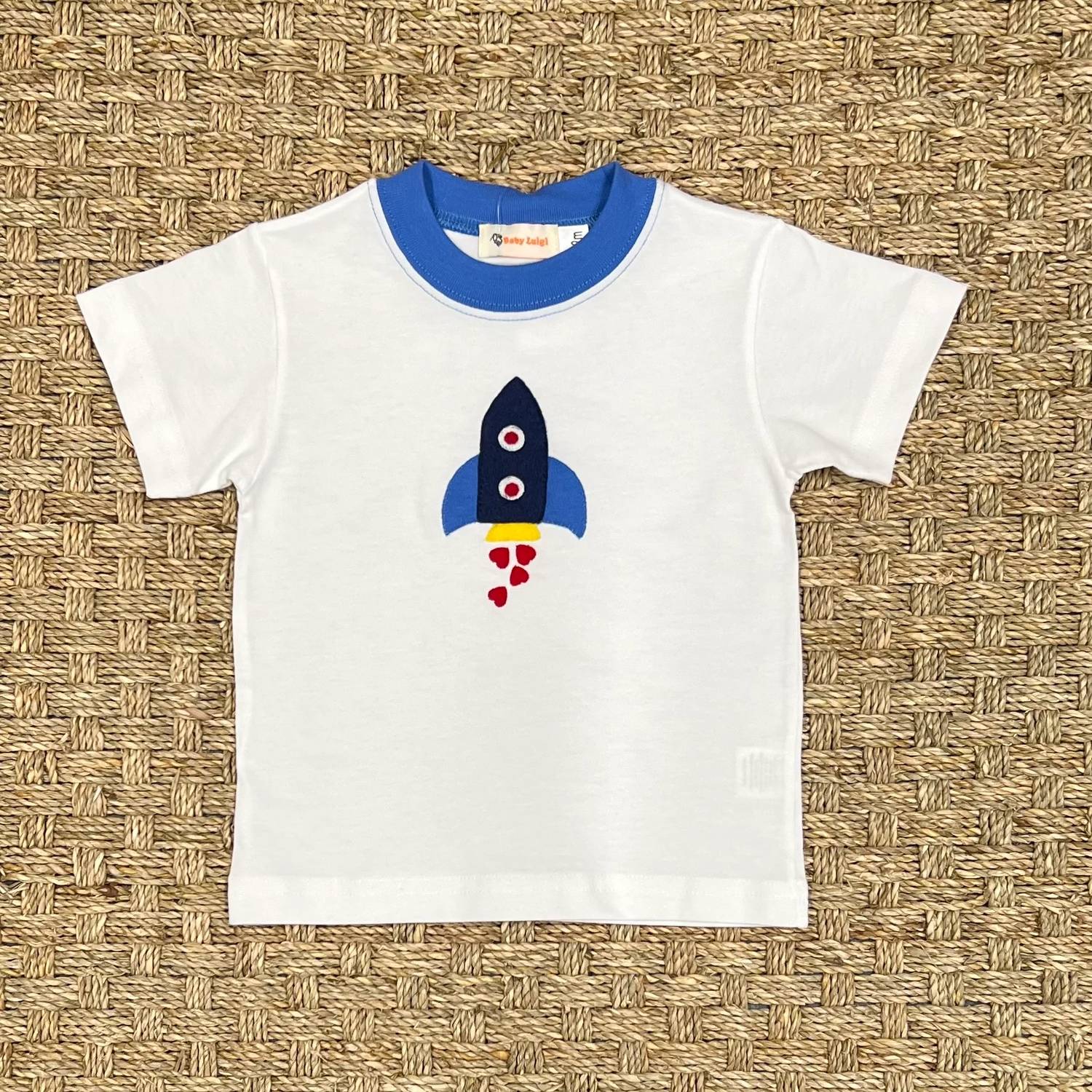 Luigi Kids - Kid's Rocket Ship Hearts On Tee