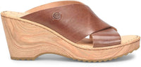 Born Women's Nora Sandals in brown - women's sandal - detail view