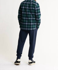 Jachs New York - Brawny Flannel Thermal Crewneck Shirt - 2-pack