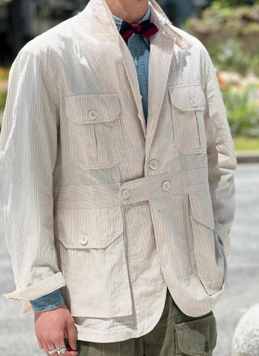 Engineered Garments - Folk Stripe Jacket