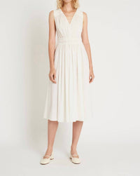 Luxely - V-neck Midi Dress