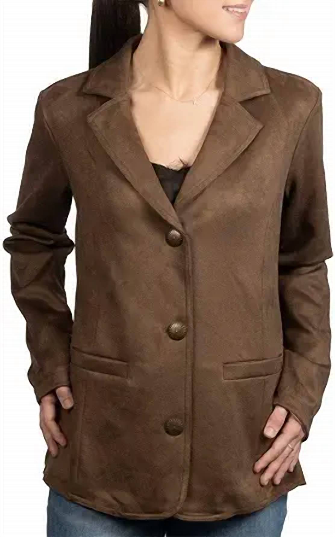 Cinch - Cruel Faux Suede Blazer