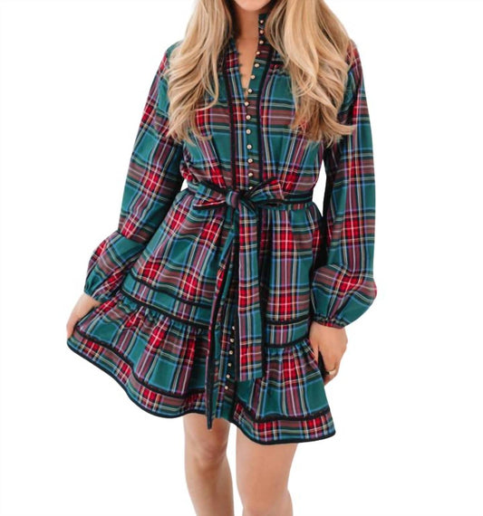 J.Marie - Zanna Long Sleeve Tie Dress