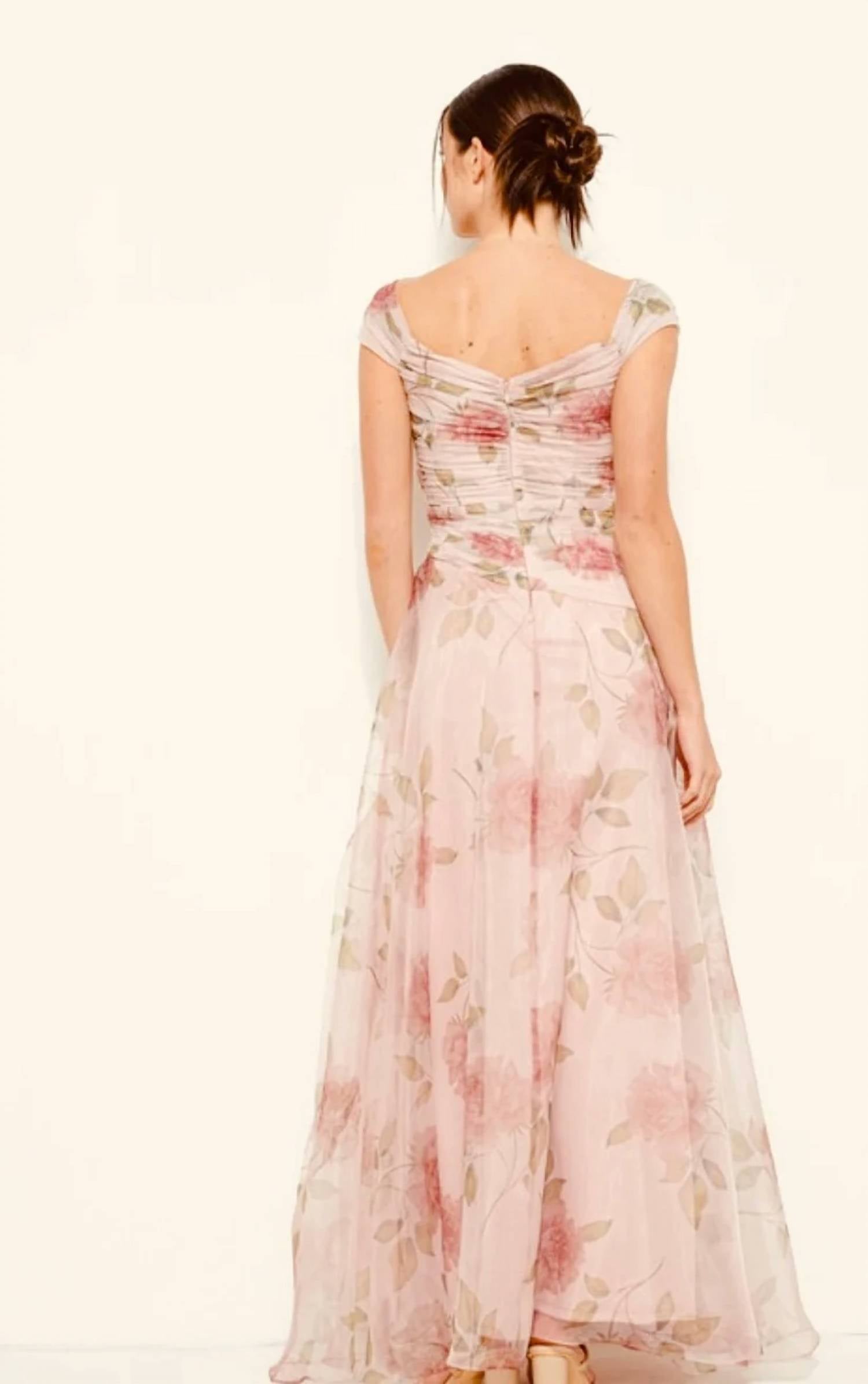 Ina Fashion - Rosette Detail Maxi Dress