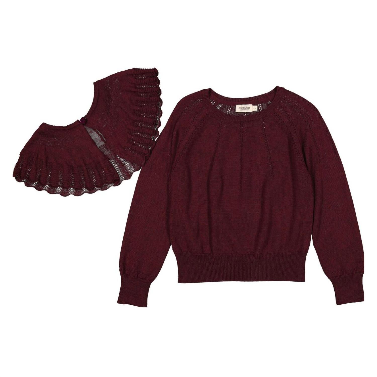 Marmar Copenhagen - Toddler Girl's Thulla Merino Sweater Top