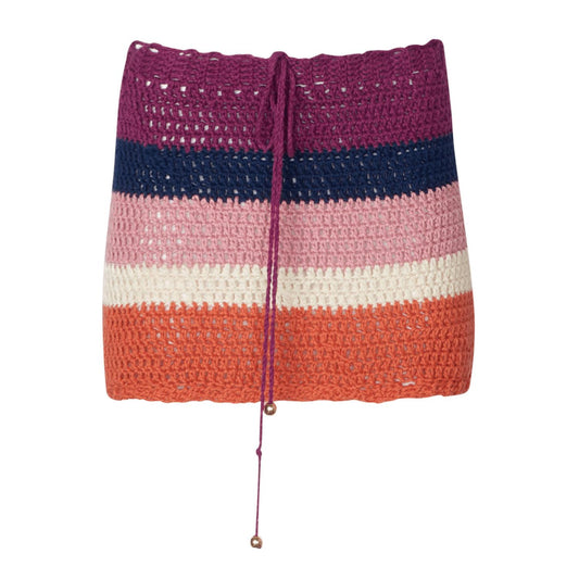 Soah - Women's Kaia Crochet Mini Skirt