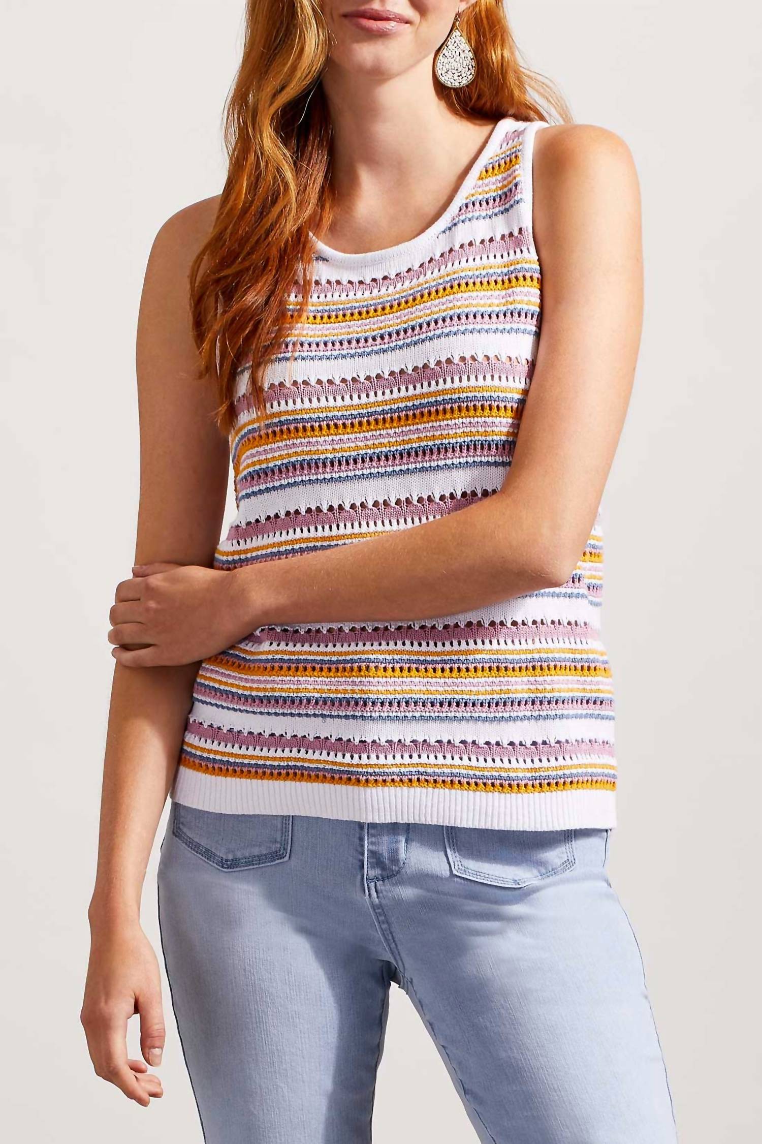 Tribal - Halter Racer Back Tank