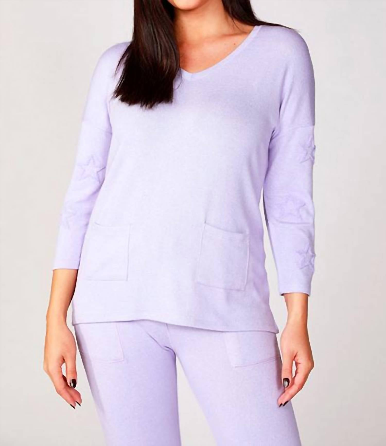 French Kyss - 2 Pocket Top with Star