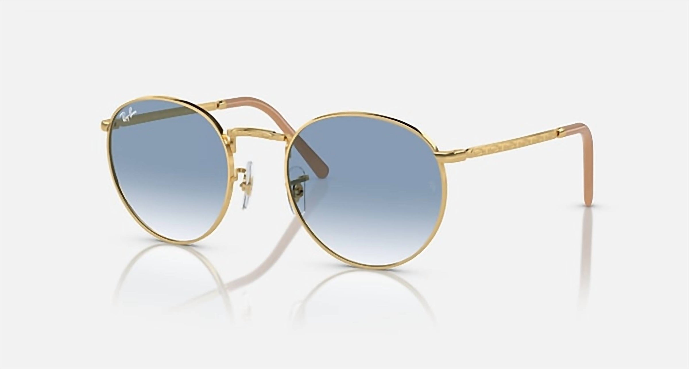 Ray Ban - New Round Large Non Polarized Sunglasses Rb3637 001/3f
