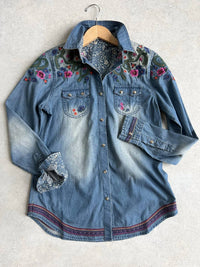 Tasha Polizzi - Delma Embroidered Shirt