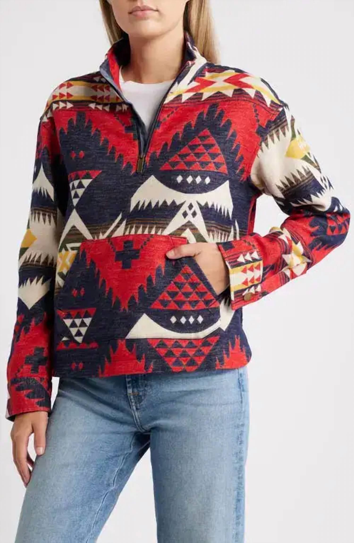 Pendleton - Half Zip Chamois Pullover