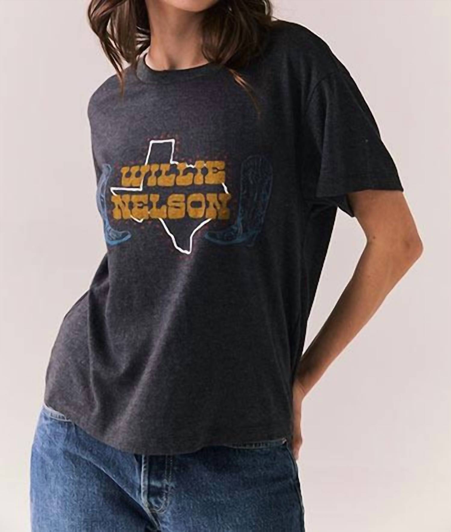 Chaser - Willie Nelson Texas Boots Tee