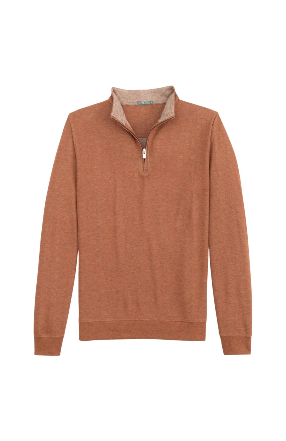 Genteal - Cotton Modal Quarter Zip Sweatshirt