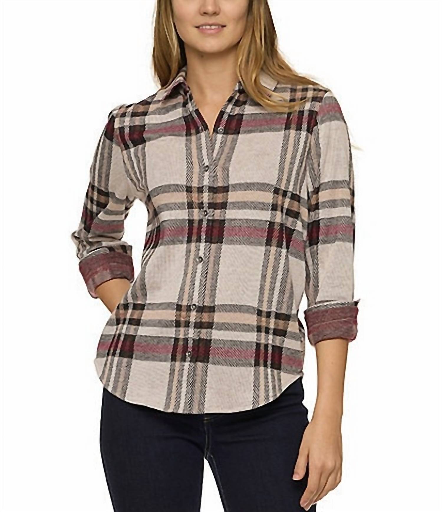 Flags & Anthem - Women's Adelaide Knit Flannel Top