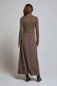 Crescent - Brooks Dress And Sweater Two-piece Set